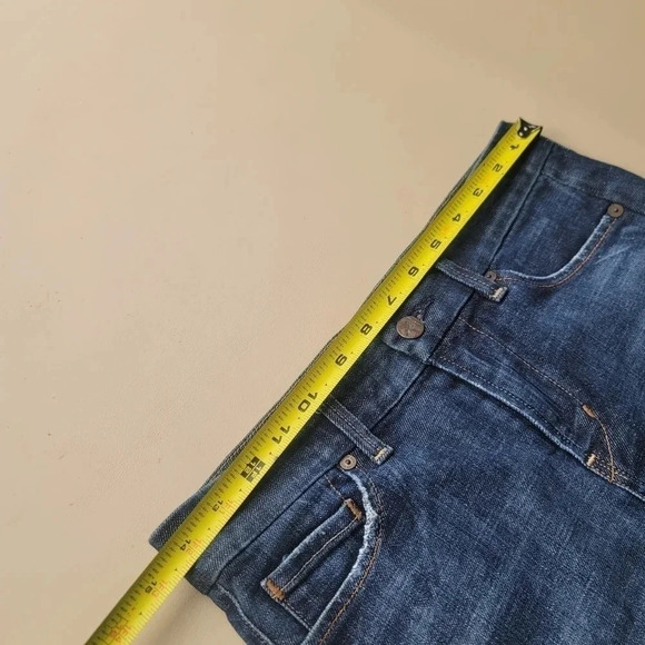 Citizens of Humanity Novak #358 Stretch Dark Wash Denim Jean Pencil Skirt Sz 26 - Picture 7 of 11